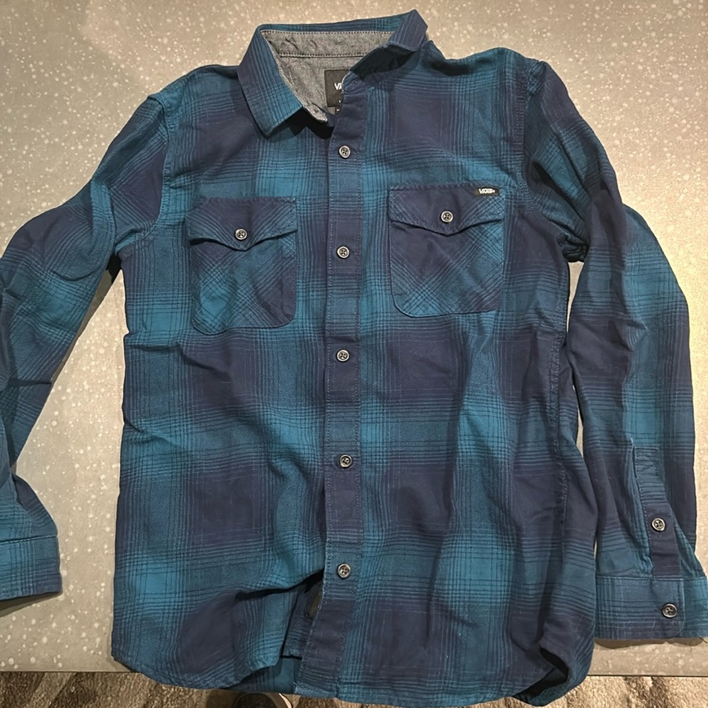 Vans boys l/s flannel shirt